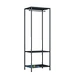 Simple coat rack with shelf